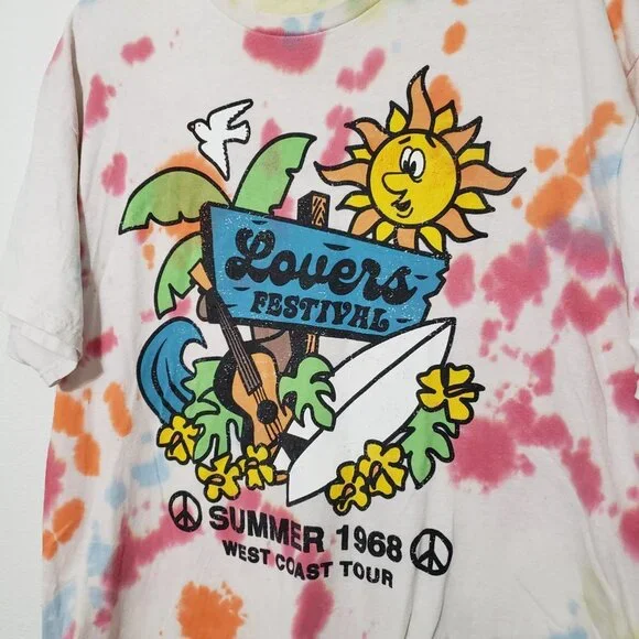PacSun Lovers Festival Tshirt - Picture 2 of 6